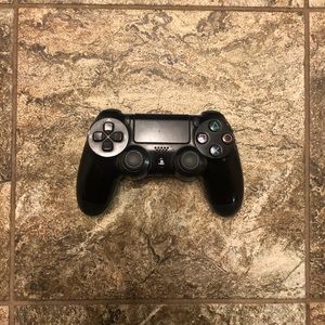 Black Sony PlayStation DualShock 4 Controller